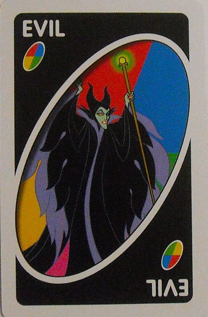 Disney Theme Park Uno (Evil Wild Card)