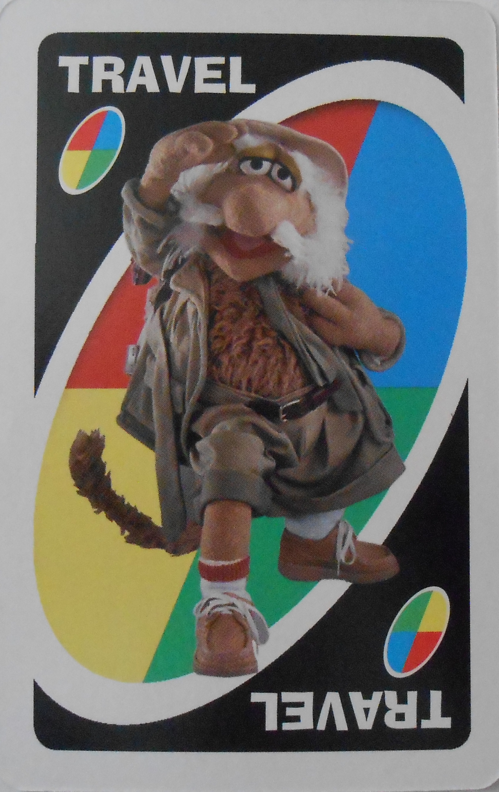 Fraggle Rock Uno (Travel Wild Card)