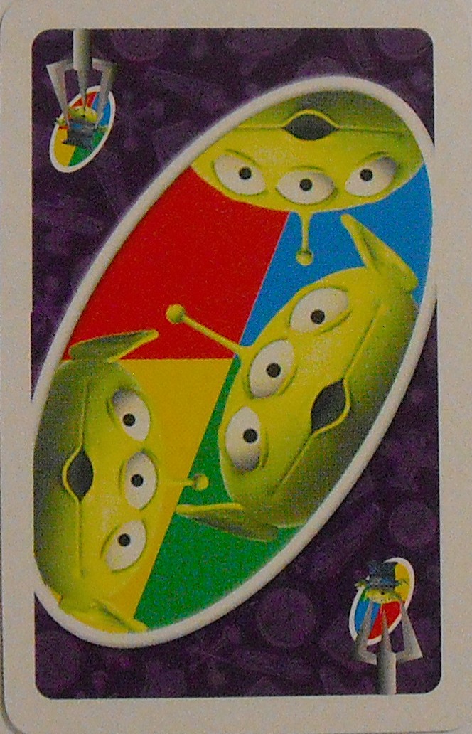 Toy Story Uno (The Claw Wild Card)