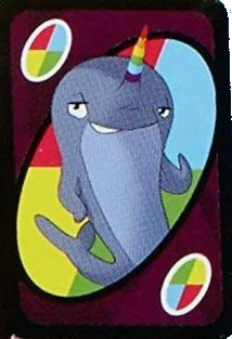 Unocorns Uno (Narwhal Wild Card)